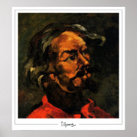 Cartaz de Arte Paul Cézanne Zedign #729