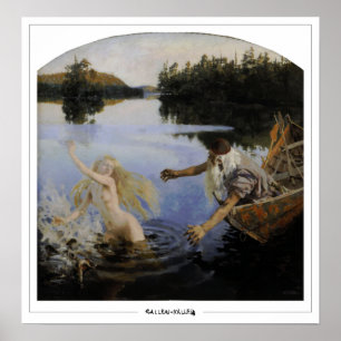 Poster Cartaz de Arte Zedign #66 de Akseli Gallen-Kallela
