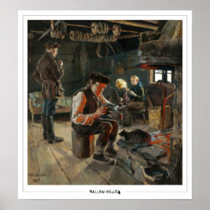 Poster Cartaz de Arte Zedign de Akseli Gallen-Kallela #11