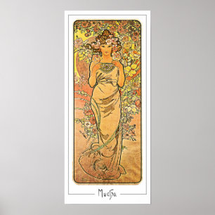 Poster Cartaz de Arte Zedign de Alphonse Mucha #160