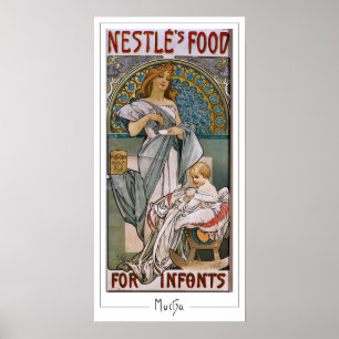 Poster Cartaz de Arte Zedign de Alphonse Mucha #299