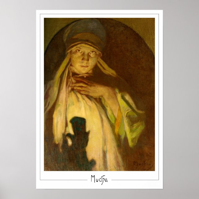 Poster Cartaz de Arte Zedign de Alphonse Mucha #334 (Frente)