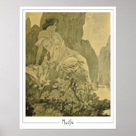Poster Cartaz de Arte Zedign de Alphonse Mucha #335