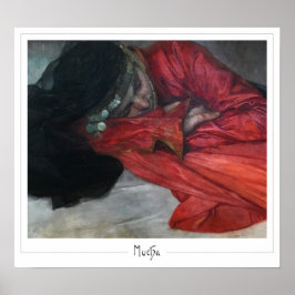 Poster Cartaz de Arte Zedign de Alphonse Mucha #342
