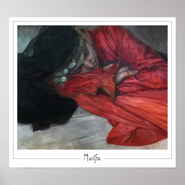 Poster Cartaz de Arte Zedign de Alphonse Mucha #342 (Frente)