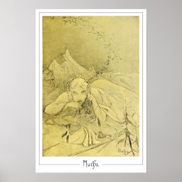 Poster Cartaz de Arte Zedign de Alphonse Mucha #372