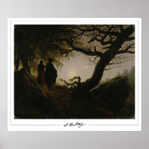 Cartaz de Arte Zedign de Caspar David Friedrich #2