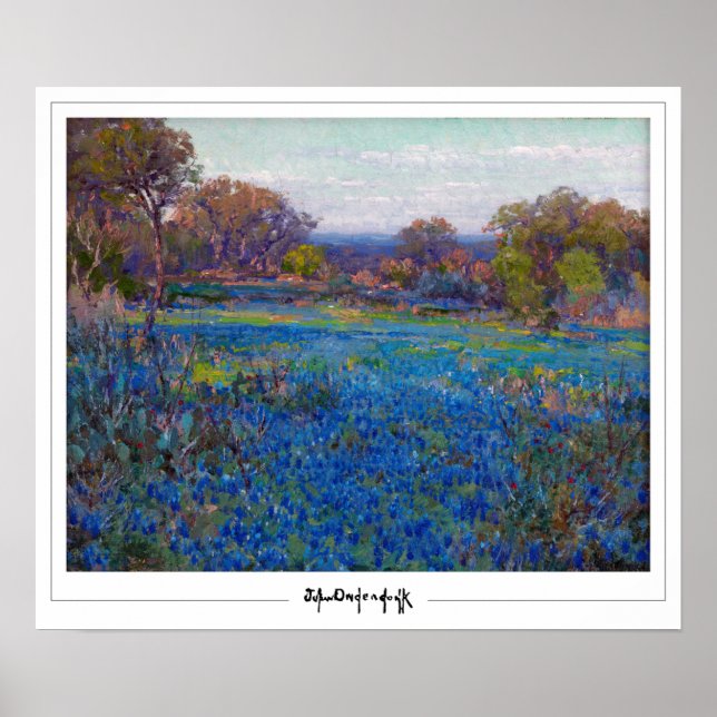 Poster Cartaz de Arte Zedign de Julian Onderdonk #2 (Frente)