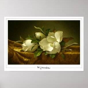 Poster Cartaz de Arte Zedign de Martin Johnson Heade #27