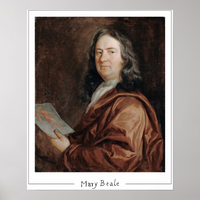 Poster Cartaz de Arte Zedign de Mary Beale #1 (Frente)