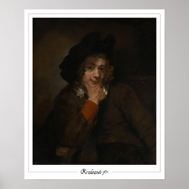 Poster Cartaz de Arte Zedign de Rembrandt van Rijn #597 (Frente)