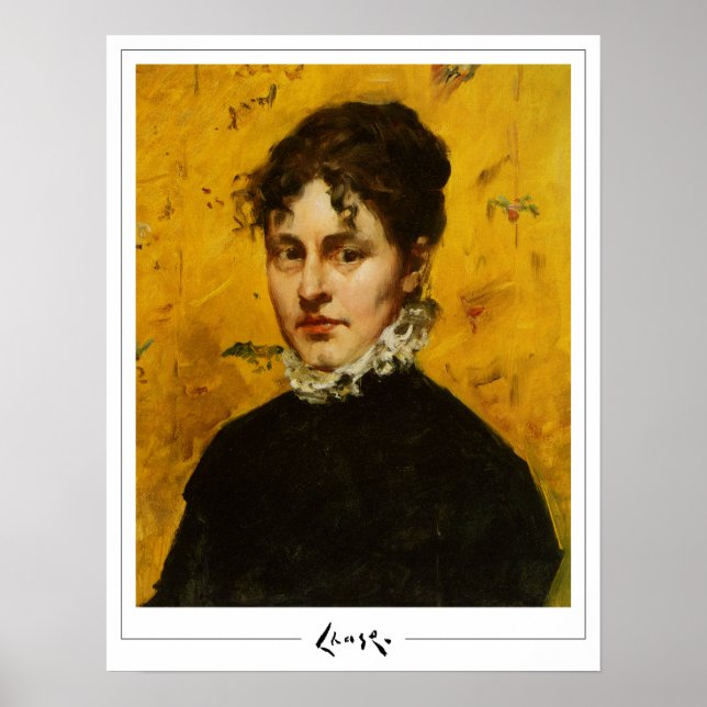 Poster Cartaz de Arte Zedign de William Merritt Chase #24 (Frente)