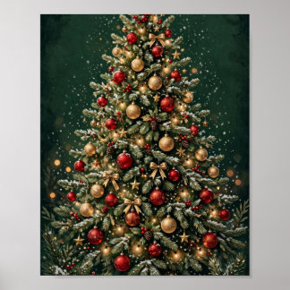 Poster Cartaz de Árvore de Natal