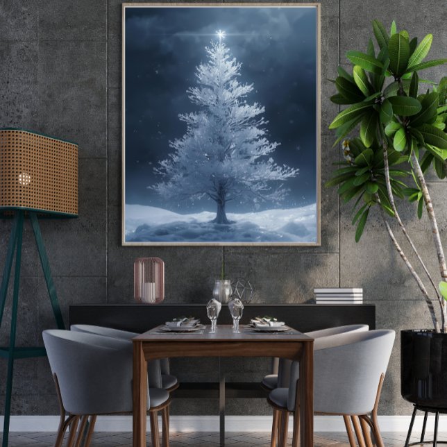 Poster Cartaz de Árvore de Natal Festiva (Criador carregado)