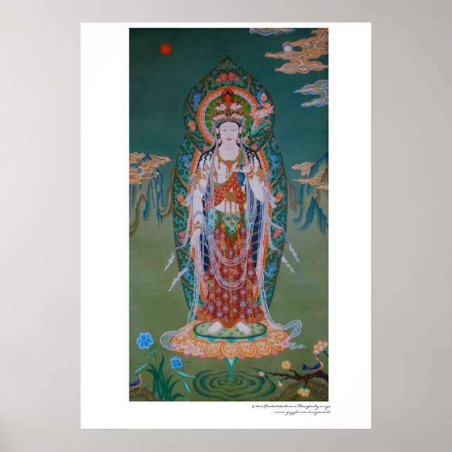 Pôster Cartaz de Avalokiteshvara (Frente)