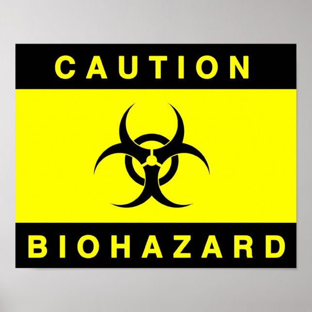 Pôster Cartaz de Biohazard (Frente)