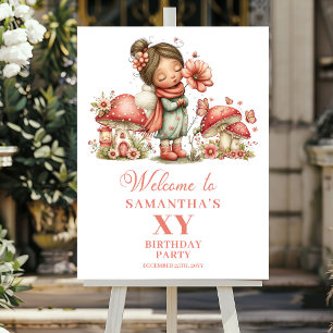 Poster Cartaz de Boas-Vindas de Aniversário de 5 anos da
