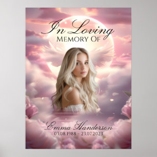 Poster Cartaz de boas-vindas do Memorial das Asas Celesti