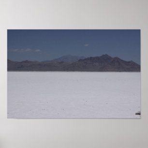 Poster Cartaz de Bonneville Salt Flats, Utah