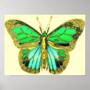 Pôster Cartaz de Borboleta