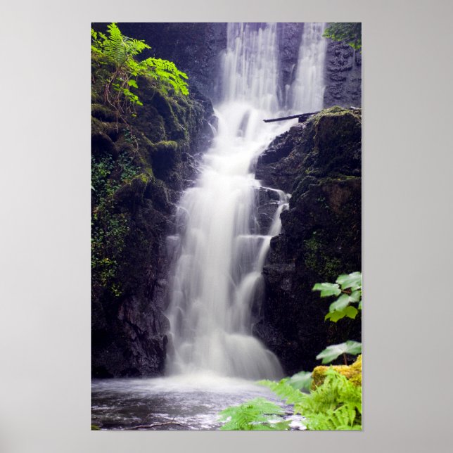 Poster Cartaz de Cachoeira, Escócia (Frente)