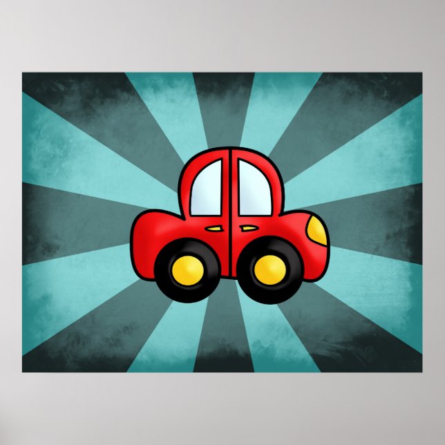 Pôster Cartaz de carro (Frente)