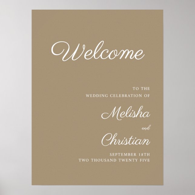 Poster Cartaz de Casamento (Frente)