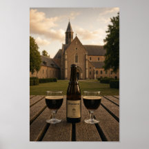 Cartaz de Cerveja da Abadia Belga Westvleteren Ale