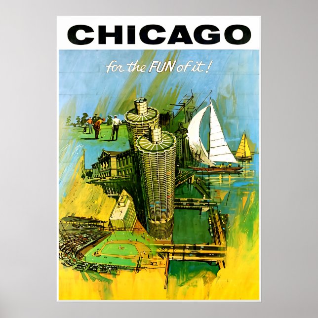 Poster Cartaz de Chicago  (Frente)