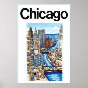 Poster Cartaz de Chicago