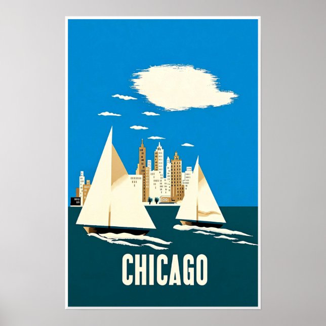 Poster Cartaz de Chicago (Frente)