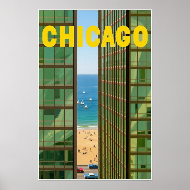 Poster Cartaz de Chicago (Frente)