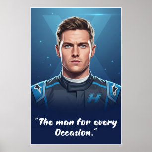 Poster Cartaz de Citação de Hülkenberg