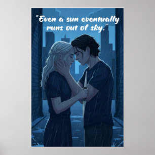 Poster Cartaz de Citação do Livro Sem Poder