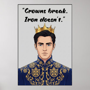 Poster Cartaz de Citação do Livro Sem Poder