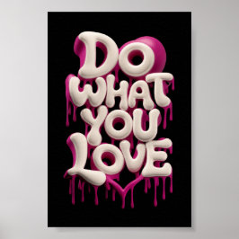 Poster Cartaz de Citação Motivacional - Inspirador