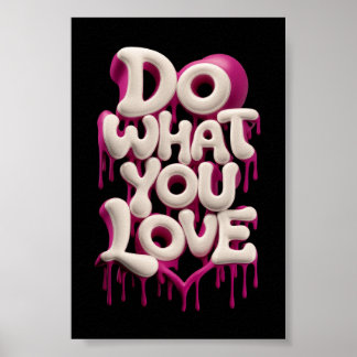 Poster Cartaz de Citação Motivacional - Inspirador