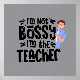 Poster Cartaz de Citação Motivacional para Professores Ar
