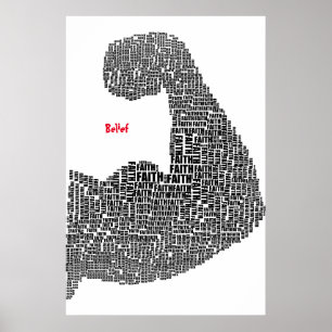 Poster Cartaz de Crença