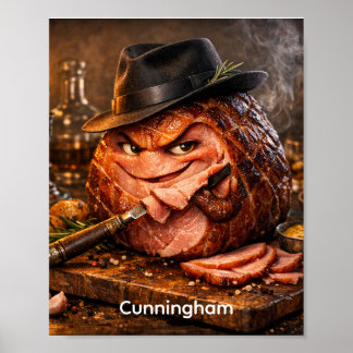 Poster Cartaz de Cunningham