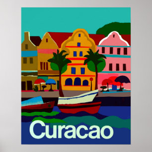 Poster cartaz de Curaçao