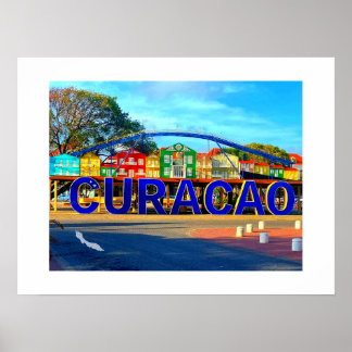 Poster Cartaz de Curaçao