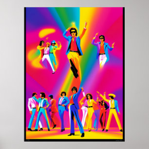 Poster Cartaz de Dança Bravo (pop art)