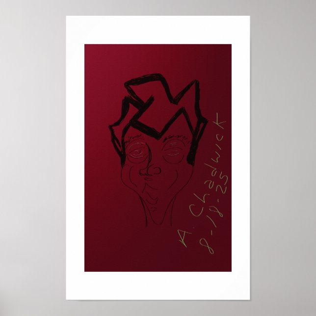 Poster Cartaz de Desenho de Cartoon (Frente)