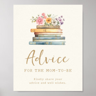 Poster Cartaz de Dicas de Livros Um Novo Capítulo