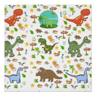 Pôster Cartaz de Dinossauro