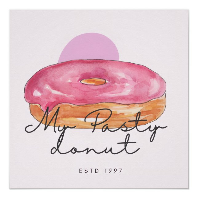 Pôster Cartaz de Donut (Frente)