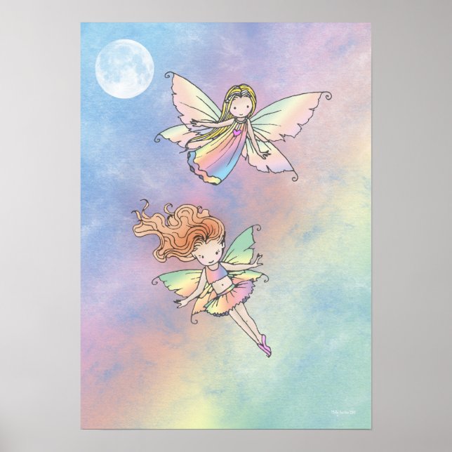 Pôster Cartaz de Duas Pequenas Pixies Doces (Frente)