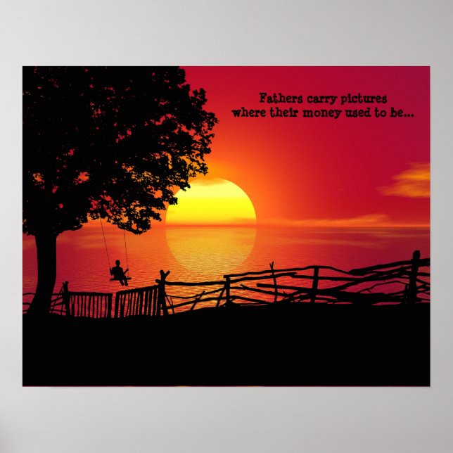 Poster Cartaz de Elogios à Família - Amor pela Família (Frente)