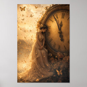 Poster Cartaz de Encantamento do Guardião da Hora Dourada